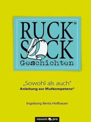 cover image of Rucksackgeschichten&#174;
